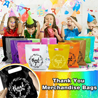 Impression personnalisée cadeaux de fête d'anniversaire de mariage bonbons biscuits poinçon petit design votre propre sac en plastique