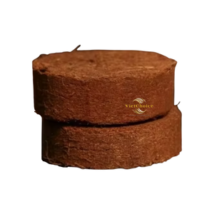 Disco de fibra de coco natural para protección de raíces de plantas y retención de humedad - Product Image 5