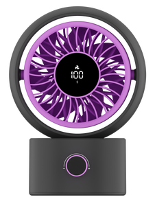 <strong>2026</strong> <strong>New</strong> Mini USB Desk <strong>Fan</strong> Quiet Rechargeable Cooling <strong>Fan</strong> with Digital Display for Office Home - Product Image 5