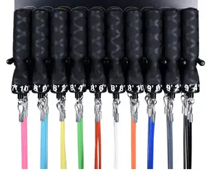 Skipping Rope Hanging Shelf Metal Wall Hanging Swing Rope Floating Organizer,Home Gym Rack For Resistance Bands,Straps,Belts