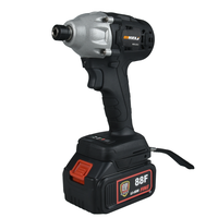 Nouvelle Clé à Chocs Électrique Sans Fil Industrielle de Qualité Professionnelle, Moteur Brushless, Batterie Li-ion 18V, Couple Max 230 Nm, 3 Tailles de Mandrin, Outil Électrique