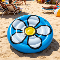 Matelas flottant gonflable pour piscine, bateau gonflable, tapis de bain, fleur blanche pour décorations de piscine pour mariage, anniversaire, enterrement de vie de jeune homme