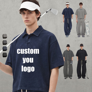 High Quality Boxy Personalized Polo <b>Tshirt</b> Plain Casual Customized Short Sleeve Print T Shirt Homme Wholesale T-Shirts For Men - Product Image 2