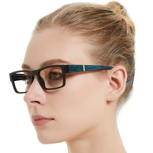 男性女性用スクエアリーディンググラスブルーライトグラスファッションアイウェア - Product Image 5