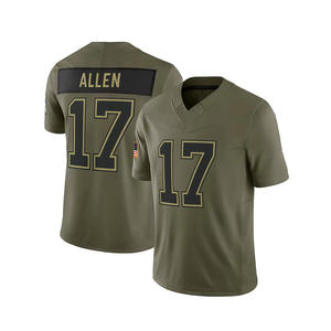 Maglia Salute 2026 # 10 amore # 17 Allen # Maglia da Football Americano 26 Barkley, Nuova Cucitura - Product Image 4