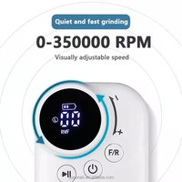 Bon prix 35000 tr/min perceuse à ongles électrique rechargeable Lime à ongles sans fil pour ongles en gel acrylique