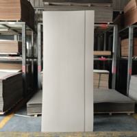 Peau de porte en MDF/HDF de haute qualité, panneau de porte intérieur moulé, panneau de porte en mélamine imperméable pour appartement