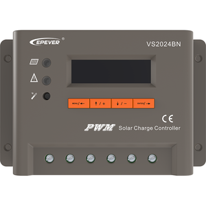 Contrôleur de charge solaire VS2024BN 20A Mode de charge PWM Fonctionnement automatique du régulateur solaire VS2024BN 20A Mode de charge PWM VS2 - Product Image 4