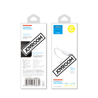 Joyroom Chargeur Câble Adaptateur Splitter 8pin usb à 3.5mm Aux Prise Casque pour iPhone 7/7 Plus/8/8 Plus/X/iPad/iPod Touch