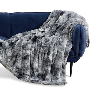 Легкое пушистое теплое роскошное плюшевое Флисовое одеяло из искусственного меха для зимы - Product Image 2