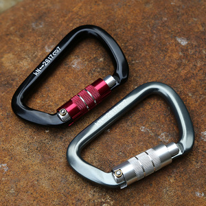 Z&W คาราบิเนอร์ PM7505N อลูมิเนียมอัลลอยด์ ตะขอปีนเขาแบบล็อคอัตโนมัติ อุปกรณ์กลางแจ้ง - Product Image 2