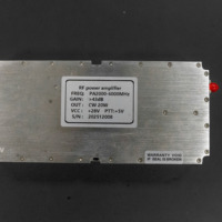 Módulo GaN Lora FPV de Banda Pulsada de Estado Sólido de Frecuencia Personalizada, 2500-6200Mhz, 60W, Módulo Amplificador de Potencia RF para Sistema LORA FPV