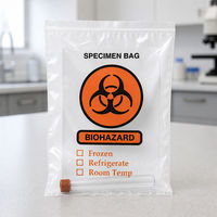 Sac de transport pour échantillons LDPE 9x12 pouces blanc pour archivage extérieur, hématologie, urologie, endocrinologie, neurologie et expédition
