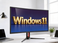 Moniteur d'Ordinateur Plat 4K de 24 Pouces Prêt à Expédier pour le Télétravail, 3840*2160p, 60Hz, 4ms