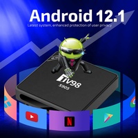 2026 TV98 Amlogic S905 IPTV STB 4K UHD Streaming Internet Ott Eagle Media Player Smart Premium Android 12 Dream Sep Top TV Box