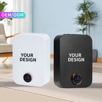 Le plus récent personnaliser APP contrôle ménage hôtel intelligent sans eau huile essentielle diffuseur d'arôme batterie plug-in diffuseur d'air à deux fluides