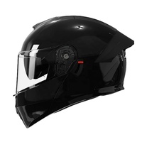 Produits phares Casque modulaire PC personnalisé pour adultes Casque de moto rabattable en ABS Sécurité Taille unique Toutes saisons AXK Direct usine Nouveau en boîte