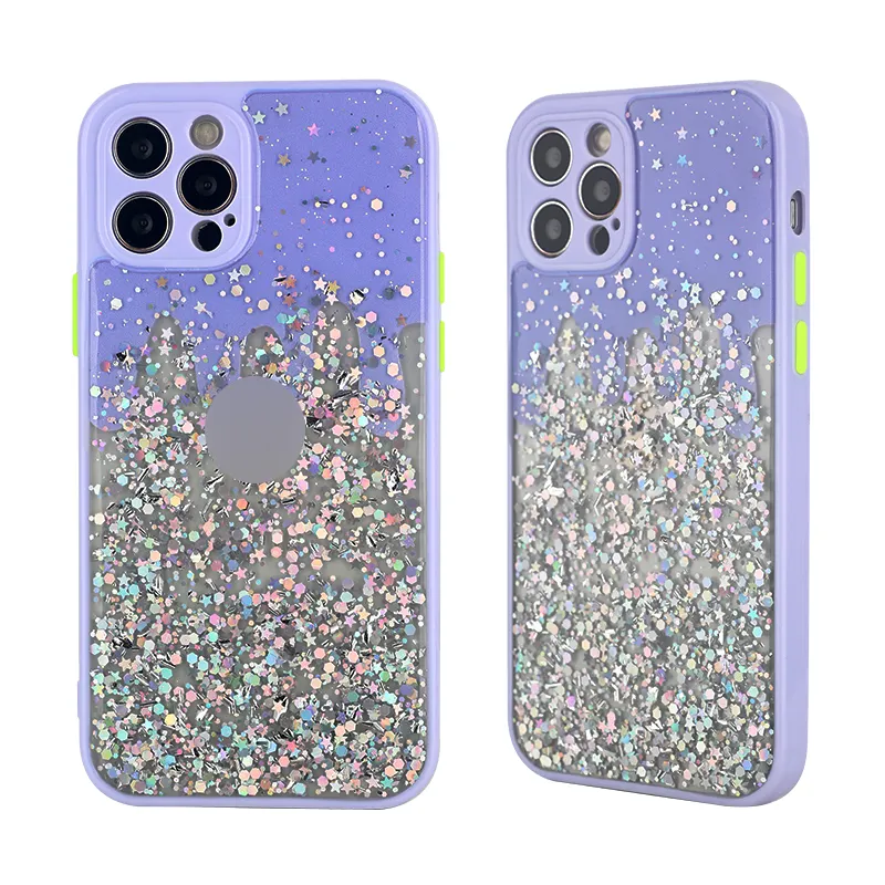 Somostel Casing Ponsel TPU + PC iPhone, Penjualan Laris Lukisan Epoksi Tahan Jatuh Internal untuk iPhone X/ 11/12