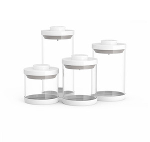 Hotsale Pop-up Cap Vuoto Sigillato Vaso <span class=keywords><strong>Di</strong></span> Conservazione Degli Alimenti/Premere Vuoto Organico Trasparente Cucina <span class=keywords><strong>di</strong></span> Alta Borosilicato <span class=keywords><strong>di</strong></span> <span class=keywords><strong>Vetro</strong></span> <span class=keywords><strong>di</strong></span> Stoccaggio contenitore - Product Image 1
