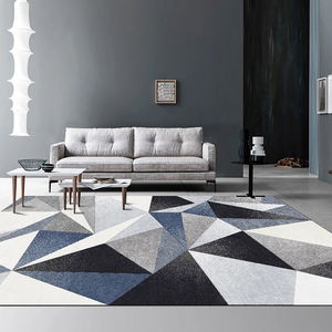 Black <strong>Color</strong> Geometric Designs Carpets Living Room Sofa Rugs Home Decor Luxury 3d Carpet Living Room <strong>Tapis</strong> - Product Image 6