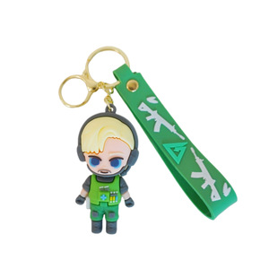 Llavero de Dibujos Animados Delta Force, Colgante de Figura de Soldado de Goma, Accesorio Unisex de Figura de Acción Militar, Estilo 1 2 3 4 5 6 - Product Image 4