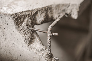 สไตล์นอร์ดิกใหม่โต๊ะข้างคอนกรีตกลมโต๊ะท้าย beton เฟอร์นิเจอร์ห้องนั่งเล่น - Product Image 4