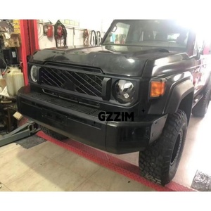 Pièces automobiles, pare-chocs avant et arrière en plastique ABS, kit carrosserie pour LC70 2002-2022, mise à niveau vers LC70 2024 - Product Image 5