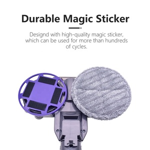 Accessoires <span class=keywords><strong>Serpillière</strong></span> électrique à double tête ronde <span class=keywords><strong>pour</strong></span> aspirateur Dysons V7 V8 V10 V11 - Product Image 5