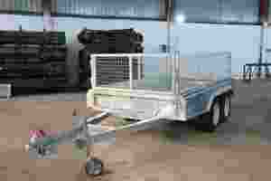 Le frein à disque 9x5 a galvanisé la remorque avec l'essieu tandem 2000kg évalué - Product Image 4