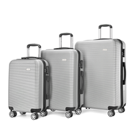 Ensemble de bagages à roulettes de haute qualité en ABS, valise à roulettes, valise à roulettes 3 pièces, fabriqué en Chine