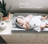 Hot Selling Organic Bamboo Baby Bath Towel Set Compressed Kids Wash Cloth for Child Woven Technique for Bathroom Use