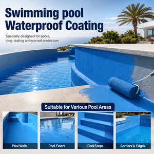 Revêtement en silicone imperméable à séchage rapide <span class=keywords><strong>pour</strong></span> la réparation des fissures <span class=keywords><strong>de</strong></span> piscine, idéal <span class=keywords><strong>pour</strong></span> l'exportation et la réparation rapide en usine. - Product Image 5
