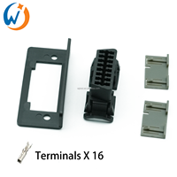 Support OBD2 pour connecteur femelle assemblé utilisé pour l'interface Kia
