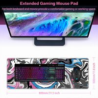Alas Mouse game ukuran besar, Mouse Pad karet anti air, Laptop, keset meja bermain game, bantalan meja untuk rumah kantor