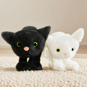 Juguete de peluche de gato asustador, fabricante de animales de peluche, juguetes para bebés, regalos de cumpleaños, almohadas de cama, juguetes para dormir - Product Image 2