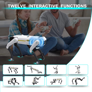 Jumon Intelligent AI RC <b>Robot</b> Dog Voice Dialogue APP <b>Remote</b> <b>Control</b> Programming Singing Dancing Machine Dog Kids Toys - Product Image 3
