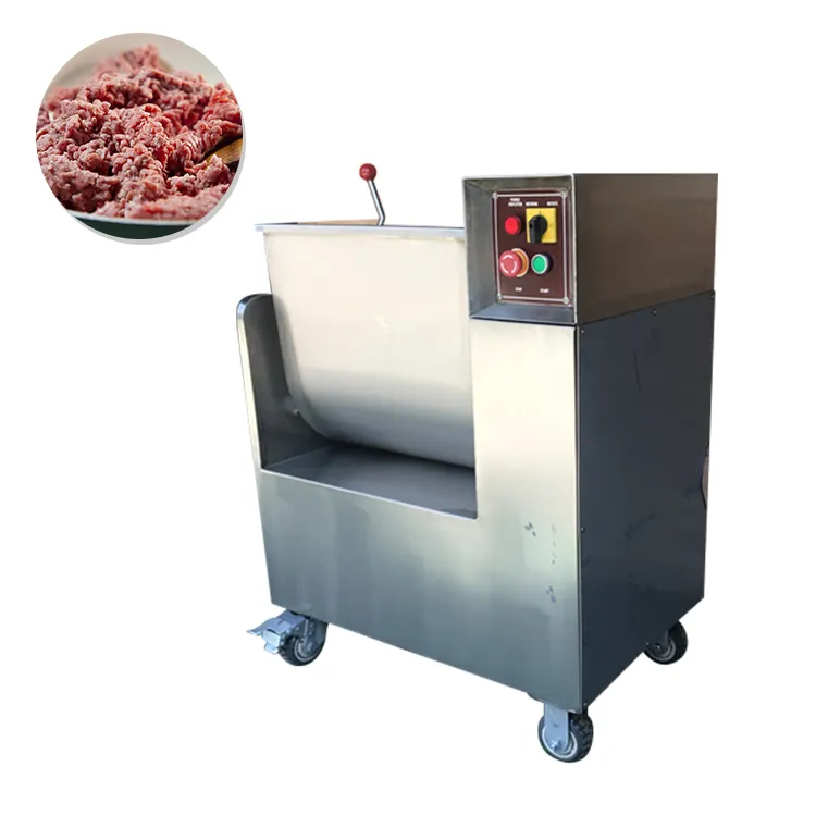 Máquina mezcladora de carne usada profesional para embutir salchichas