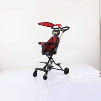 Poussette bébé 3 en 1 à 360 degrés, double siège, légère, réglable en hauteur, poussette pour enfants