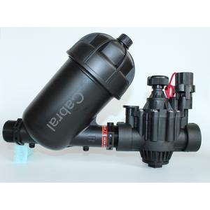 Vanne solénoïde d'irrigation Zanchen avec filtre 1 pouce, doublure en caoutchouc, contrôle de débit unidirectionnel pour systèmes d'arrosage goutte à goutte eau-air - Product Image 5