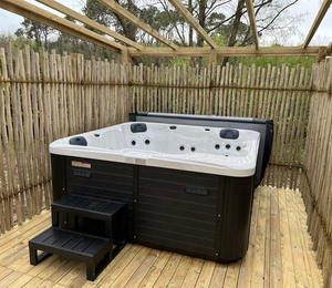 Baignoire spa pour adultes en acrylique <span class=keywords><strong>balboa</strong></span> <span class=keywords><strong>jacuzzi</strong></span> pour 5 personnes avec <span class=keywords><strong>balboa</strong></span>,gecko, système spanet - Product Image 1