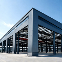 VICDOWEX Bâtiment d'usine en structure acier sur mesure pour atelier et entrepôt