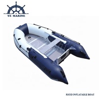 Bateaux de pêche fluviale gonflables en aluminium de 360 cm à vendre