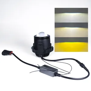 Phare antibrouillard à LED 2 pouces projecteur bi led 3000K 4300K 6000K h11 LED antibrouillard avec Canbus LED antibrouillard/feux de conduite