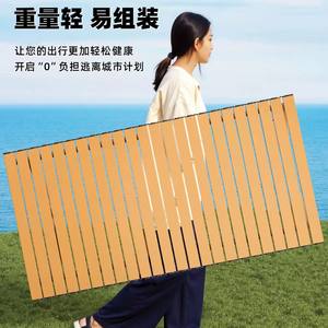 Table pliante rectangulaire Junxin Kudi pour l'extérieur, portable, pour le camping et les pique-niques, avec chaises, utilisable en toutes saisons - Product Image 2