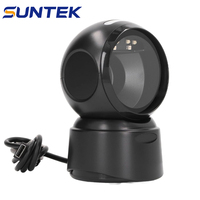Lecteur de codes-barres 2D USB et lecteur QR pour systèmes de point de vente, dispositif de caisse de supermarché pour Alipay et codes de paiement mobile SUNTEK