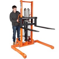 Gerbeur manuel personnalisé BAOT avec système de peinture avancé, pompe à pied, levage hydraulique, nouvelle capacité de charge de 1 tonne