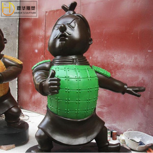 Jiahua Cartoon Character Sculpture Fiberglass Outdoor Floor Mount <b>Christmas</b> Decoration - Product Image 4