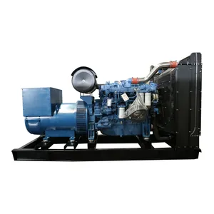 YuChai YC6T660L-D20 הספק 400kw גנרטורים דיזל שקטים 500kva גנרטור דינמו מכונות לייצור חשמל גנרטור זול