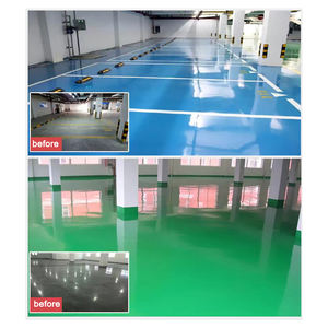 Peinture auto-nivelante de plancher de résine époxyde d'<span class=keywords><strong>isolation</strong></span> électrique forte appropriée aux endroits stériles et antipoussière - Product Image 3