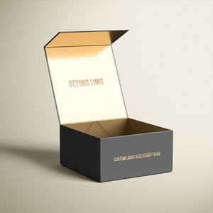Boîte cadeau magnétique écologique recyclable, pliable, style livre, logo personnalisé, carton de qualité supérieure, emballage cadeau de luxe, vente en gros - Product Image 1